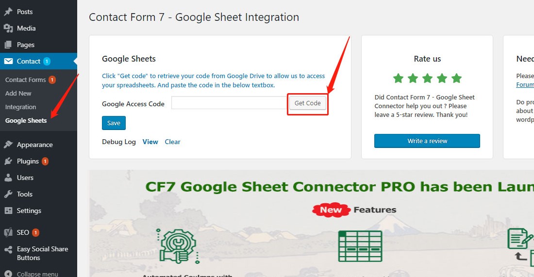 Cách tích hợp Contact Form 7 với Google Sheets hiệu quả nhất